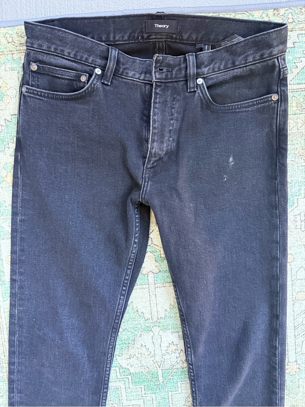 Theory Men’s black Slim Jeans